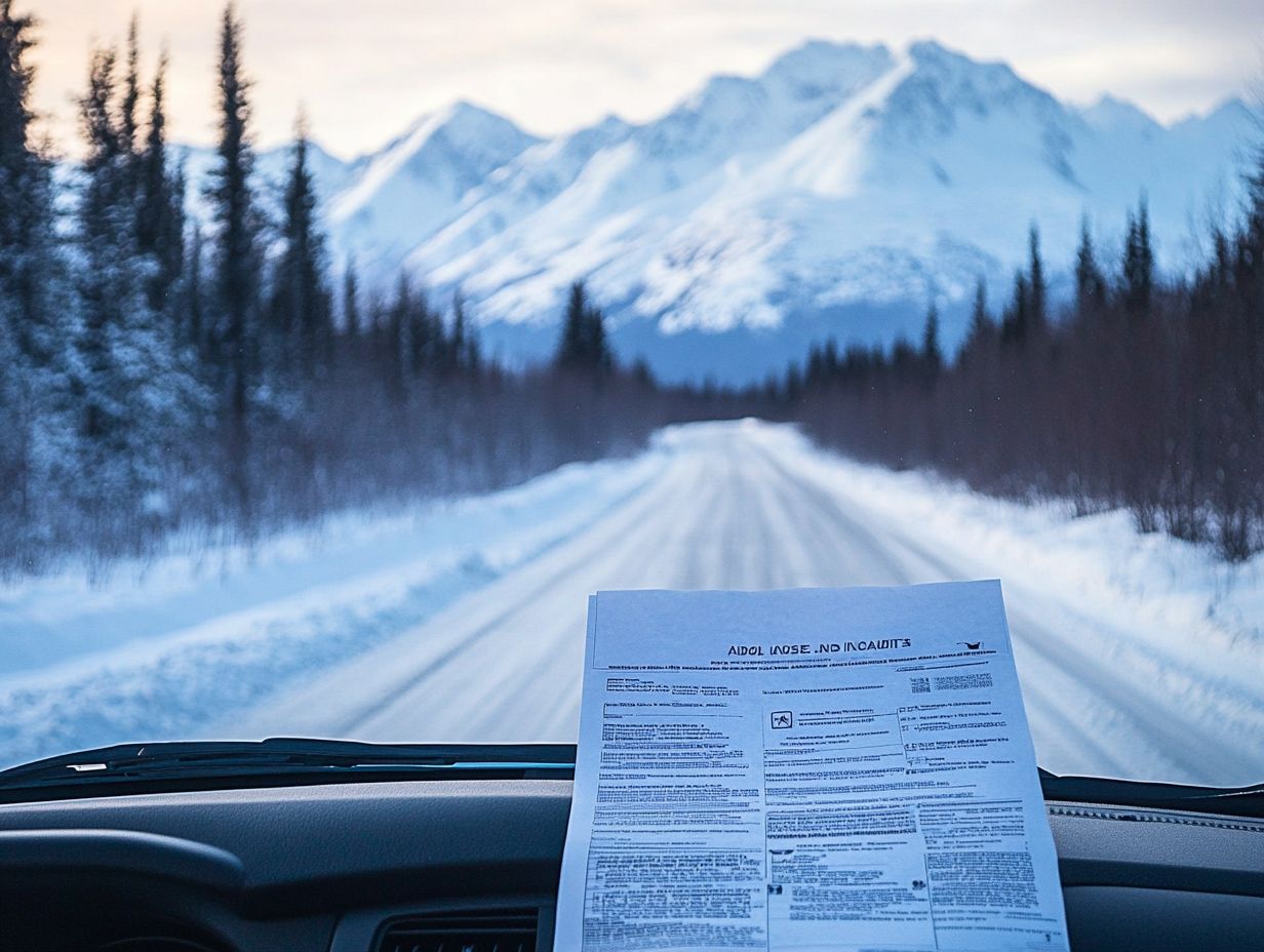 What are the minimum auto insurance requirements in Alaska?