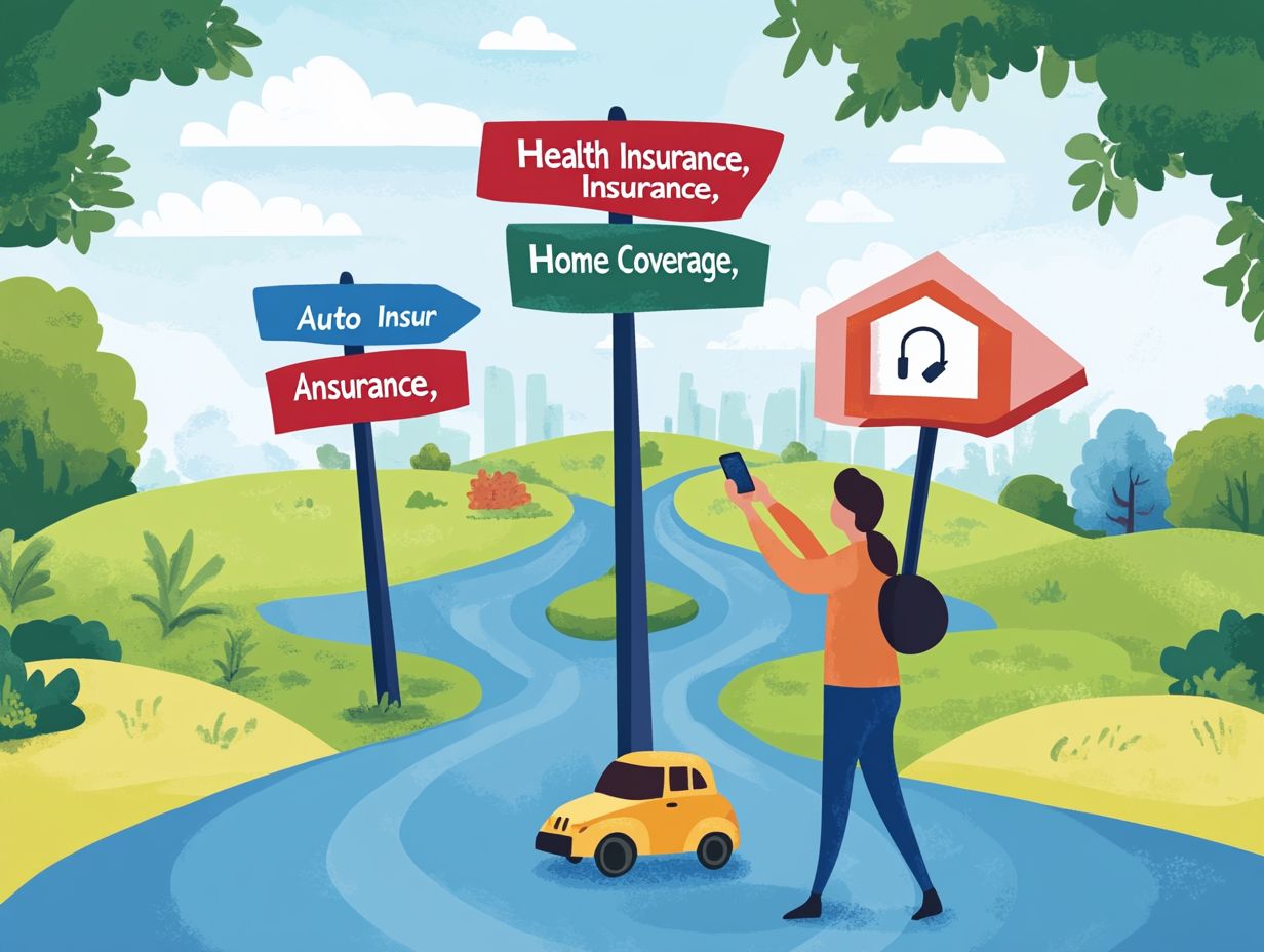 Visual summary of key takeaways for insurance coverage.