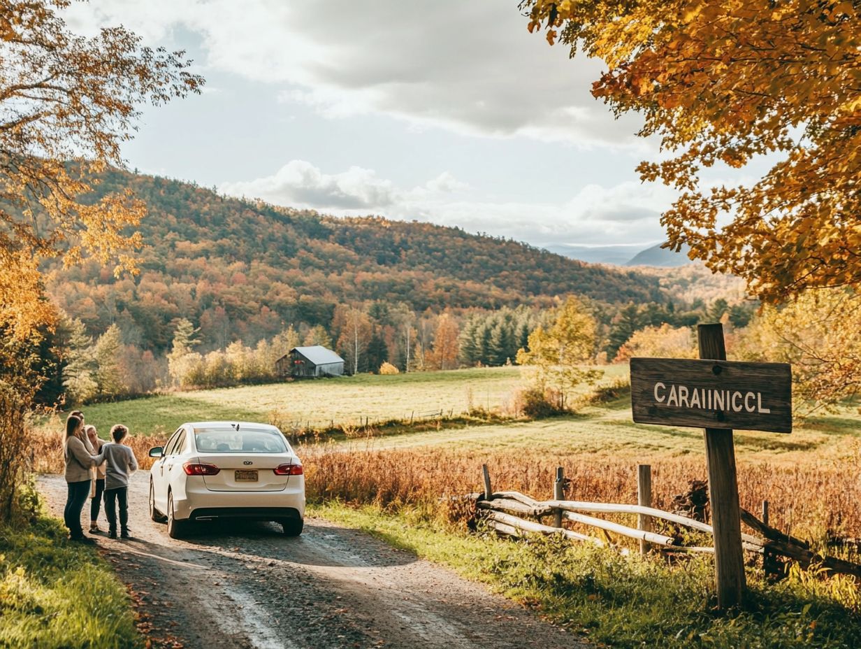 Image illustrating the importance of car insurance in Vermont.