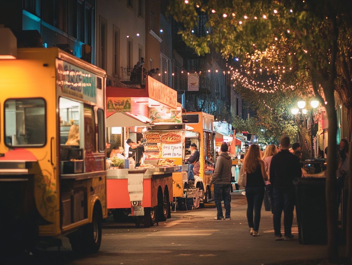 A breakdown of costs and requirements for mobile food vendor insurance