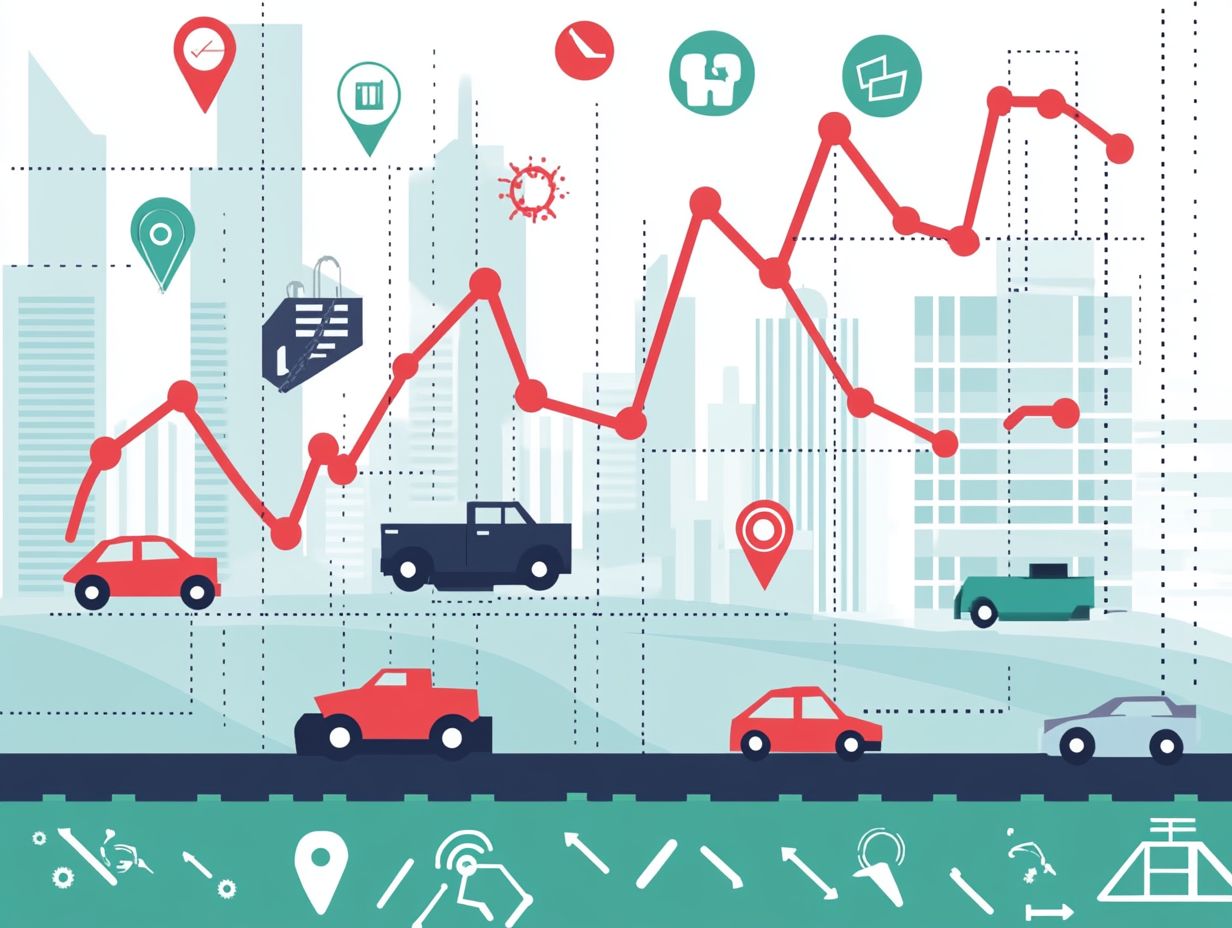 An infographic depicting common types and causes of accidents